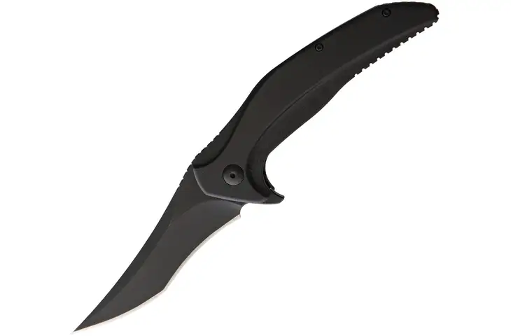 Brous Blades Vendetta Linerlock Blackout Folding Knife